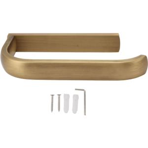 Wall Mounted Hand Towel Bar, Bathroom Hand Towel Hanger Towel Rack Stainless Steel Retro Space Saving Towel Holder for Bathroom Entrance (S)