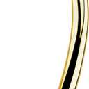 OUFER Titanium Belly Button Rings, Internally Threaded 14mm Long Belly Ring, Round CZ Navel Rings for Women Men (Gold)