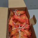 YEGUO 4 Packs Thanksgiving Decorations for Home, Fall Lights Battery Operated, Total 40ft 80 LED Lighted Fall Garland Maple Leaves for Thanksgiving Decor (Orange)