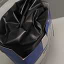 JOSEN Winter Snow Tube Sled 47” Inflatable Thickened Heavy Duty Snow Tubes for Sledding with Premium Canvas Cover, Fun Winter Outdoor Family Activities Christmas Birthday Gift for Adults (Blue)