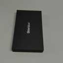 SHIELDON Case for iPhone 13, Genuine Leather Wallet Case with Kickstand RFID Blocking Credit Card Holder Shockproof Full Protection Magnetic Cover Compatible with iPhone 13 5G 6.1" - Black