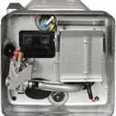 Suburban Advantage RV Tank Water Heater SW10DE - 10 gallon Porcelain Lined Steel Tank with Direct Spark Ignition (DSI) and Incoloy Electric Element (5243A)