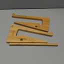 Wooden Laptop Stand Vertical Laptop for 13-18.6in Bamboo Stand for Desk,Laptop Stand Compatible with MacBook Air Pro/Dell XPS/Surface pro/HP/Pixelbook/Lenovo,More Laptops