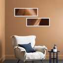 10x30 Frame, 10x30 Panoramic Picture Frame, Solid Wood Poster Frame-Horizontal and Vertical Wall Hanging for Home, Exhibition, Caffe(White)