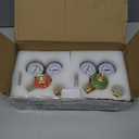 Oxygen Acetylene Regulator Set, CGA540 and CGA200 Inlet Connection 9/16"-18 (Type "B") Outlet Connection