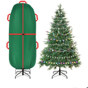 Jumbo Upright Christmas Tree Storage Bag with Zipper & Adjustable Straps  Tear Resistant Cover for 7.5 Foot Assembled Tree
