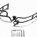 MoKitDora 2014-2025 Touring Saddlebag Bracket Guard Bar Rails for Harley Street Glide FLHX Electra Glide FLHT Road Glide FLTRX Road King FLHRX Ultra Classic Special CVO Limited, Black
