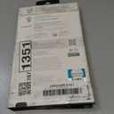 Speck Products Presidio Perfect Glitter Case Fits Samsung Galaxy S23+, Clear with Platinum Glitter