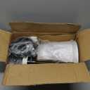 Depuley Battery Operated Wall Sconce: Set of 2 Wireless Wall Lights with Remote for Bedroom - Black Rechargeable 15 Colors RGB Halloween Wall Lamp for Living Room Hallway