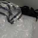 Garage Door Screen Transparent Magnetic Windproof Soundproof Thermal Door Curtain Winter Insulation Kit (12x7 ft)