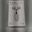 Stainless Steel Gua Sha and Face Roller Set, Facial Tool for Face Sculpting, Metal Skin Care, Massager for Women