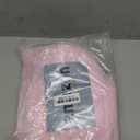 AOGU 30 Inch Faux Fur Christmas Tree Skirt Pink Plush Skirt for Merry Christmas Party Christmas Tree Decoration