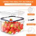 54 PCS Food Storage Containers with Lids Airtight (27 Lids &27 Containers) Leakproof Meal-Prep Kitchen Organization,Reusable Containers for Food Plastic Microwave/Dishwasher Safe with Labels & Pen