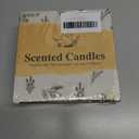 Scented Candles for Home, 6.4 oz Long Lasting Scented Candles Set,Cedar Candles for House & Lavender Candle for Stress Relief,Lemon/Puresage Candles Gifts for Women& Men-4 Pack