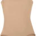 Capezio Team Basics Camisole Leotard - Girls, Nude, M, US