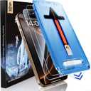 MAGIC JOHN 2 Pack for iPhone 16 Pro [6.3 inch] Tempered Glass Screen Protector, HD Clear, Bubble Free, Easy Installation, Auto Dust-Elimination, 16Pro 6.3''