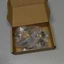 5 Pack Antique Brass Cabinet Knobs, Vintage Knobs for Drawers, Solid Brass Pulls, Round Single Hole Furniture Hardware, Diameter-1.18in