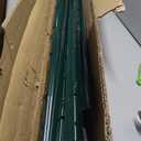 Fence Post 7 Feet / 84 Inch, Pack of 10, Heavy Duty Metal Fence Posts, No Dig U Post with U-Channel, Adjustable Tabs & Anchor Plate, Rust-Proof Steel Fence Stakes for Garden, Farm, Lawn, Poultry