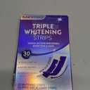 Purple Whitening Strips, 90-Day Long-Lasting Results, Enamel Safe & Low-Sensitivity, Professional Teeth Whitening Strips with Non-Slip Dry Strip Technology, 56 Count (Pack of 2)