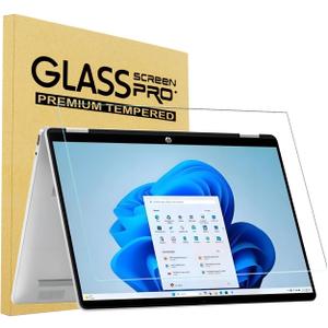 14 Inch Tempered Glass Screen Protector for HP OmniBook 5 Flip 14 14-fp0057nr& 5 Next Gen AI 14 14-he0017nr/he0027nr,OmniBook 7 AI 14 14-fr0017nr, X Flip 14 AI 14-fm0047nr,Next Gen AI 14 14-fk0047nr