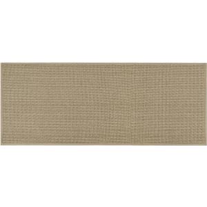 Artoid Mode Washable Non Slip Rubber Backing Kitchen Rugs Doormat, Absorbent Kitchen Floor Mats Front of Sink Kitchen Mats for Floor Home Decor 24x60 Inch (Linen)