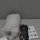 jiaao Neck Pillow Airplane, Memory Foam Travel Neck Pillows for Long Flight, 3D Eye Masks, Ear Plugs and Portable Drawstring Bag, Napping Pillow for Home, Road Trips, Sleep Rest and Travel Use (Grey)