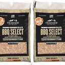 Traeger Grills BBQ Select 100% All-Natural Wood Pellets for Smokers and Pellet Grills, BBQ, Bake, Roast, and Grill, 30 lb. Bag (Pack of 2)