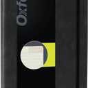 Oxford Journal, Lined Writing Notebook, Writer's Journal, Classic Notebook for School or Office, 192 Pages, 7.5" x 9.5", Hardcover, Black (75506)
