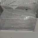 Yieach 2 Pack Acrylic Storage Drawers With 6 Drawers,Stackable Desk Organizer and Makeup Organizer,Large Clear Office Supplies Organizer for Pen,Stationary,Palettes,Arts Craft Organizers and Storage