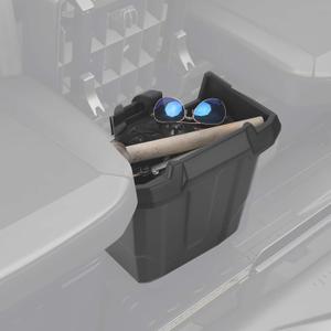 KEMIMOTO Center Underseat Storage Bin, Central Underseat Storage Box Compatible with Can Am Defender & Defender Max 2016-2025 Replace OEM 715003446