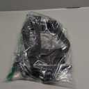 Paxiland Clear Bag for Stadium Events 12x6x12, Clear Tote Bag with Reinforced Strap, Transparent Bag for Sports Concert (Black)