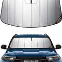 Windshield Sun Shade for Ford Explorer 2020-2025,Full Coverage, Reflective Fabric, Double Layer Design