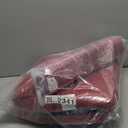 Chair Cushions for Dining Chairs Set of 4, Non Slip Kitchen Chair Pads, 17" x 16" x 2", Indoor Dining Chair Cushions with Ties, D-Shaped Seat Cushions for Kitchen Chairs, Red