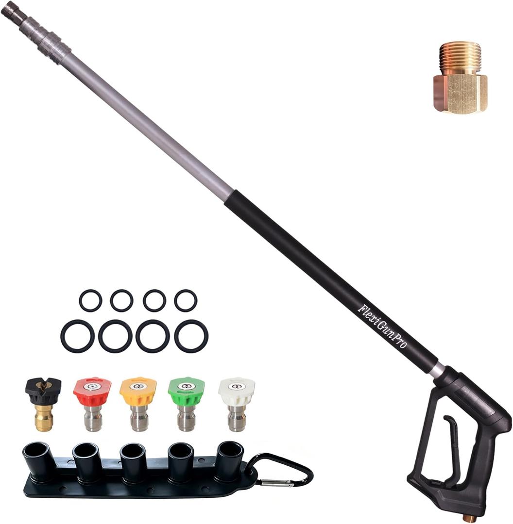 Telescoping Pressure Washer Wand, Power Washer Accessory