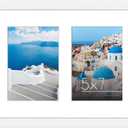 Americanflat 5x7 Double Picture Frame with Shatter-Resistant Glass - Fits Two 5x7 Photos or Use as One 11x14 Picture Frame - Signature Collection - Collage Frames for Wall Display - White (8x10)