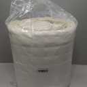 WDCOZY Ivory Twin Quit Size Bedding Sets with Pillow Sham, Lightweight Soft Bedspread Coverlet, Quilted Blanket Thin Comforter Bed Cover for All Season, 2 Pieces, 68x90 inches (Ivory (Warm Yellow Tint))