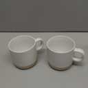 Unboxme Givenne Ceramic Coffee Mugs Set of 2, 12 oz - Handcrafted Speckled Gloss, Nature-Baked Base, Microwave Safe