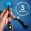 Oral-B iO Ultimate Clean Replacement Brush Heads, 5 Count, 4 Ultimate Clean + 1 Gum & Sensitive Black