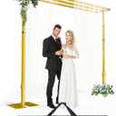 10x10ft Three Crossbar Heavy Duty Backdrop Stand for Wedding