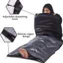 Sleeping Bag 4 Seasons Adults & Kids for Camping Hiking Trips Warm Cool Weather,Lightweight and Waterproof with Compression Bag,Indoors Outdoors Activities (Black Gray)