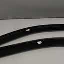 NEW GM Side Window Air Deflectors Set Smoke 19328981 Silverado Double Cab 14-18