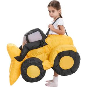 HSCTEK Toddler Inflatable Construction Truck Ride On Costume