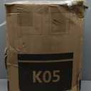 JANUS Golf Travel Bag Hard Case with Support Frame for Hands-Free 360 Spinner Wheels, Travel Bag for Airlines, ABS Hard Shell, Easy to Fold, Hand-Carry Option (Black)