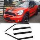 4PCS Side Window Wind Deflectors for Mini Countryman R60 2011-2015 J027