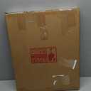 Rectangle Hanging Wall Mirror Farmhouse Wood Mirror with Frame Rustic Mirror for Wall Decorative for Bathroom Living Room Vanity Bedroom Vintage Wall Decor White Large 26"x18" (Natural)