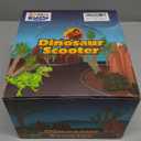 SMILESSKIDDO Dino Pull Back Cars  6 Packs Dinosaur Cars, Dinosaur Toys, Finger Scooter, Mini TRex & Triceratops Toys, Stocking Stuffers for Kids Boys & Girls Age 3 4 5 6