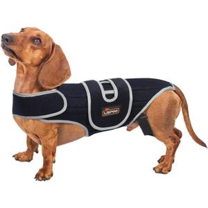IVDD Dog Back Brace for Dachshunds & Slipped Disc | Post-Surgery Support & Arthritis Relief | Vet-Recommended Back Brace for Dogs | Breathable with Support Rods & Straps (Size S)