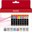NEXTPAGE Compatible Ink Cartridges Replacement for Canon CLI42 8 Pack for PIXMA PRO-100 Printer, Canon Ink CLI 42 CLI-42 Ink Cartridge Use in Canon pixma pro 100 Printer