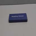 Hubeye TR90 Sports Reading Glasses for Men and Women Ultralight Flexible Anti-Blue Light Readers （Matte blue+Transparent，+1.25）