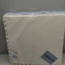 Shihanee Foam Floor Tiles Foam Floor Mats Play Mats Bulk with Borders Interlocking for Gym Nursery Bedroom(64ft,Beige)